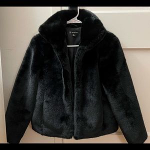 INC Faux-Fur Coat size XS